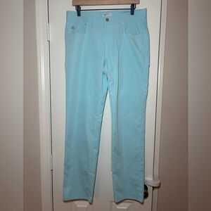 Peter Millar eb66 Performance Five-Pocket Golf Pants Men’s 33×32 Light Blue